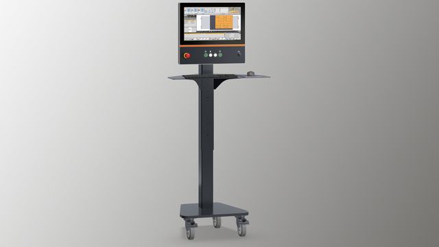 Postazione di comando mobile per centri di lavoro CNC HOLZHER