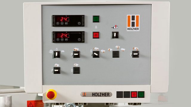 Un aspetto fondamentale: il comando HOLZ-HER Con il comando intuitivo la vostra bordatrice HOLZ-HER è azionabile in modo semplice e rapido