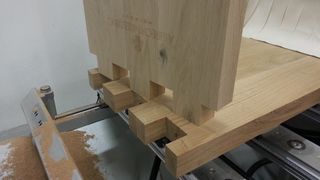 Esperienze CNC Holzher - esempio pezzo lavorazione del legno