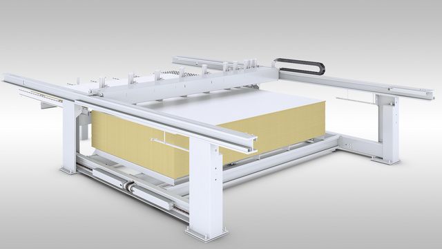 La versione di sollevamento ha una tavola di sollevamento di precisione standard per un elevato throughput di materiale.