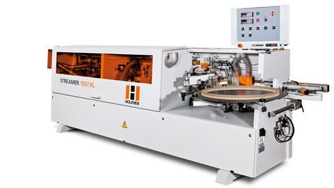 Incollatrici di bordi Holzher STREAMER 1057 XL - le bordatrici di successo a un rapporto qualità/prezzo straordinario Incollatrice di bordi Streamer 1057XL per entrare nel mondo delle bordatura professionale