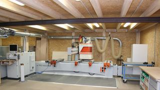 Cliente fedele HOLZHER Kobe di Reutlingen con il centro di lavoro CNC PRO-MASTER 7018