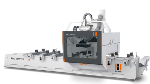 La PRO-MASTER 7122 Talento universale con quattro assi a interpolazione