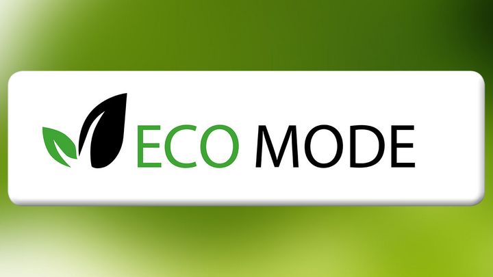 L'ECO Mode aiuta a risparmiare corrente ed energia.
