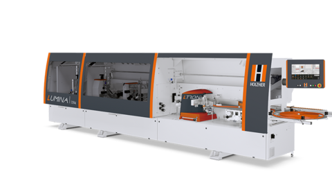 Bordatrice HOLZHER LUMINA 1584 - giunzione invisibile con modulo NIR Bordatrice Holzher Lumina giunzione invisibile