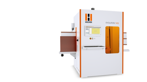 Die HOLZHER EVOLUTION 7402 Das vertikale Bohr- und Fräszentrum EVOLUTION 7402 von HOLZ-HER